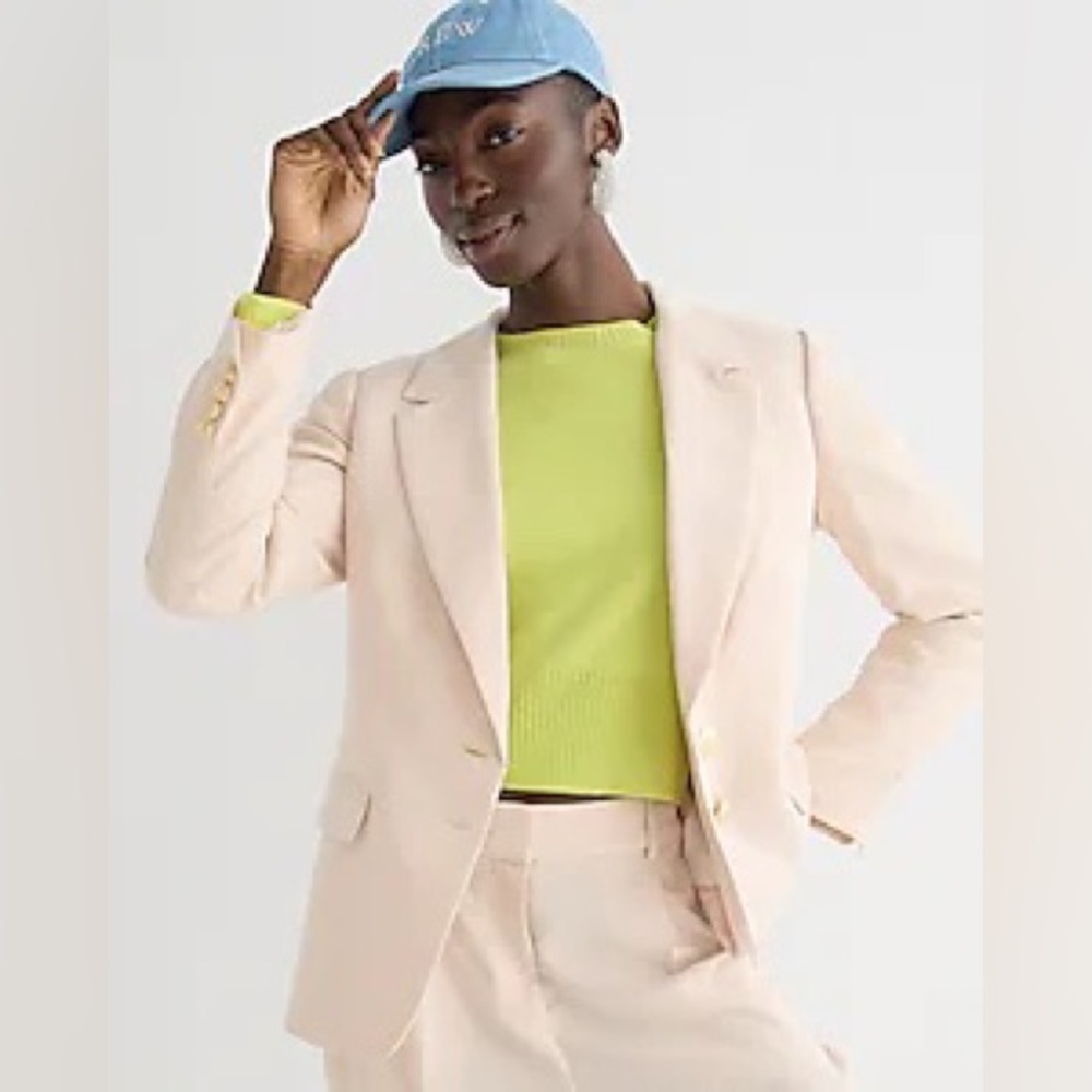 J.Crew Willa blazer jacket in city crepe BP416